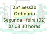 25ª Reunião Ordinária