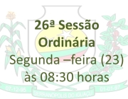 26ª Reunião Ordinária